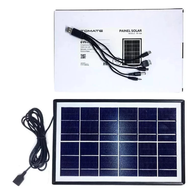 Mini Placa Painel Solar Com USB