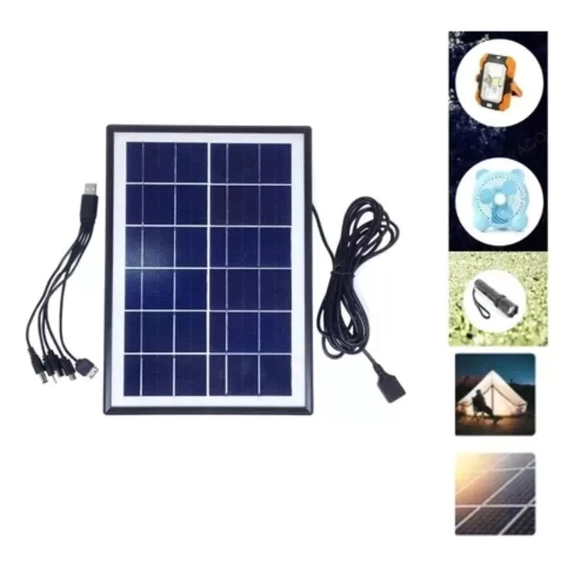 Mini Placa Painel Solar Com USB